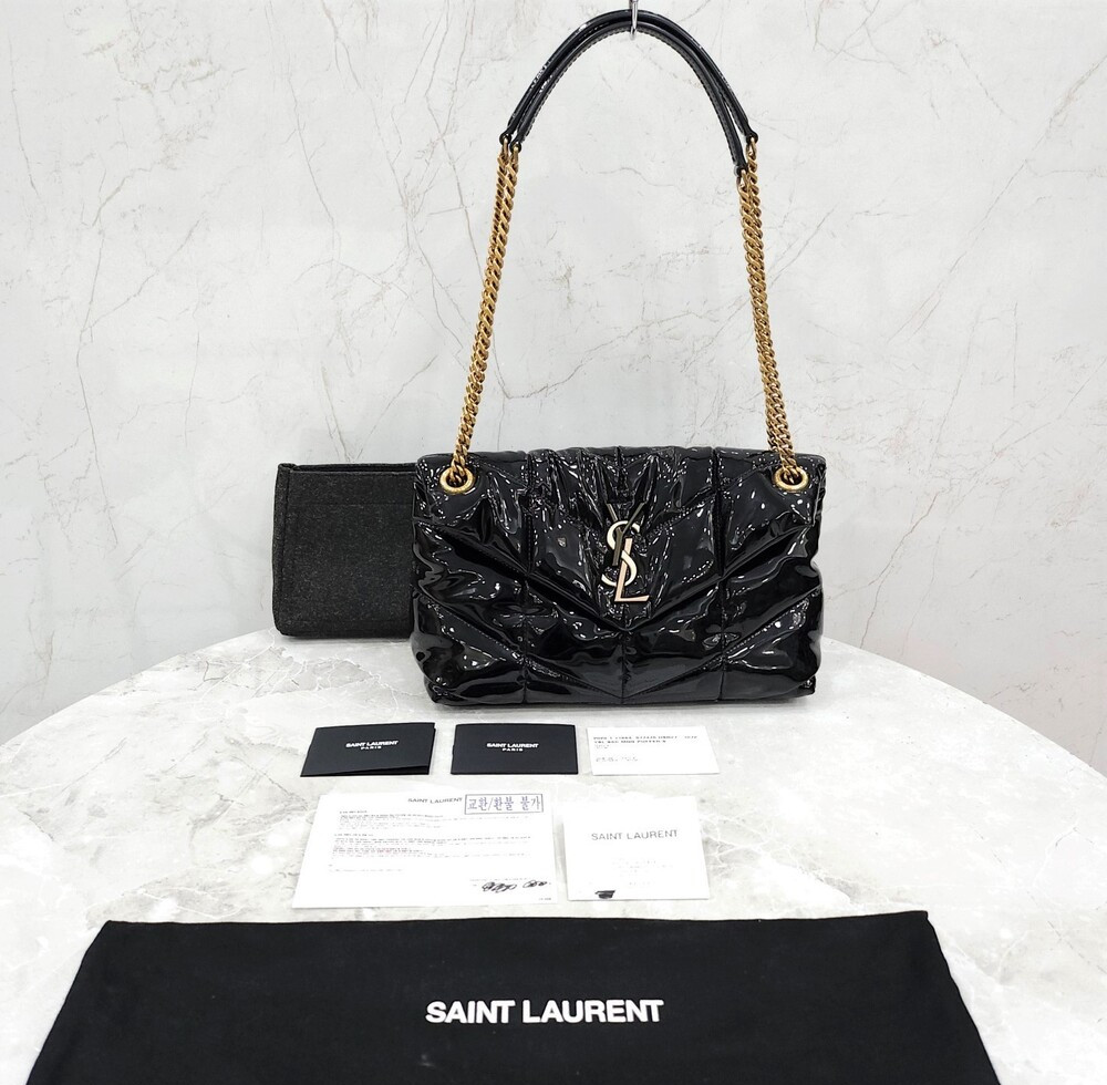 [럭스유] 생로랑 페이던트 루루 푸퍼 숄더백 스몰 577476