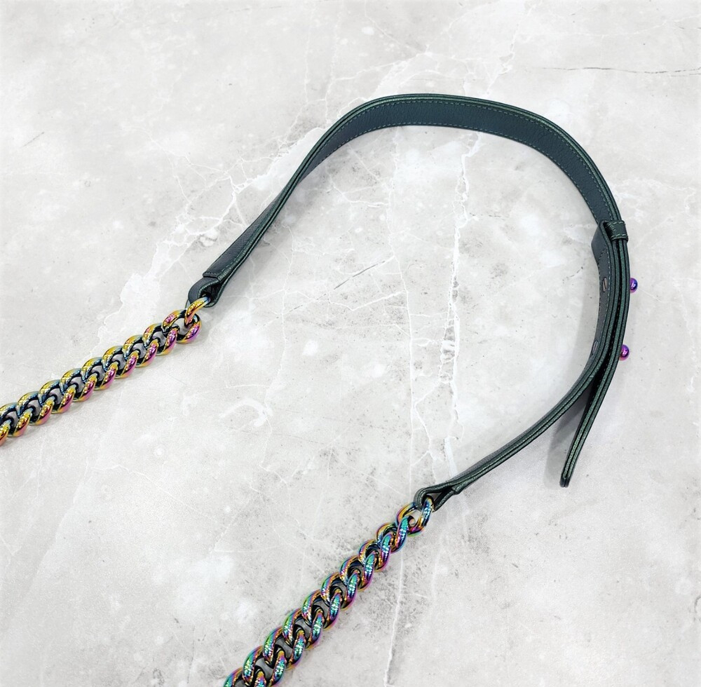 [럭스유] 샤넬 레인보우 보이백 미디움 플랩백 21번대 A67086