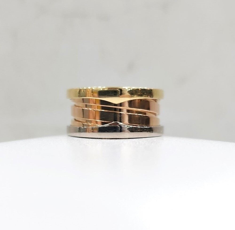 [럭스유] 불가리 비제로원 3밴드 링 46호