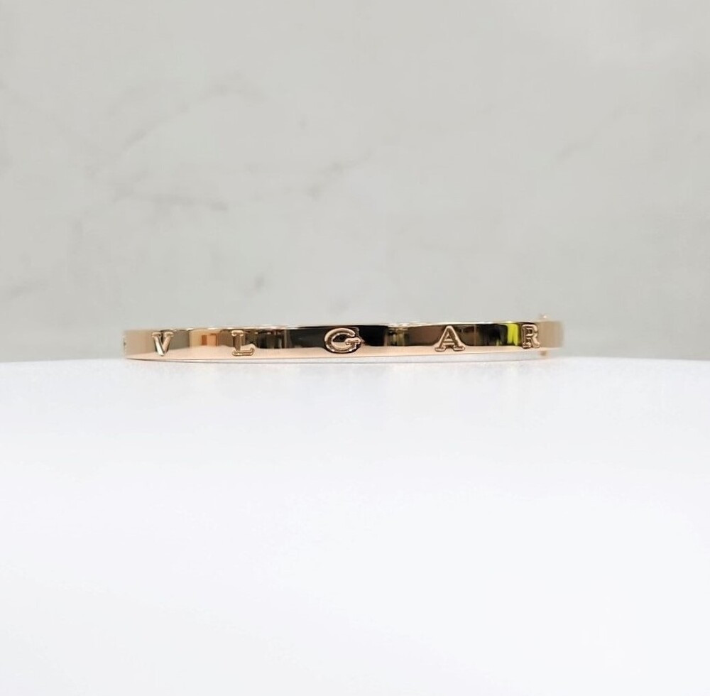 [럭스유] 불가리 비제로원 브레이슬릿 팔찌 18K 로즈골드 S 360433