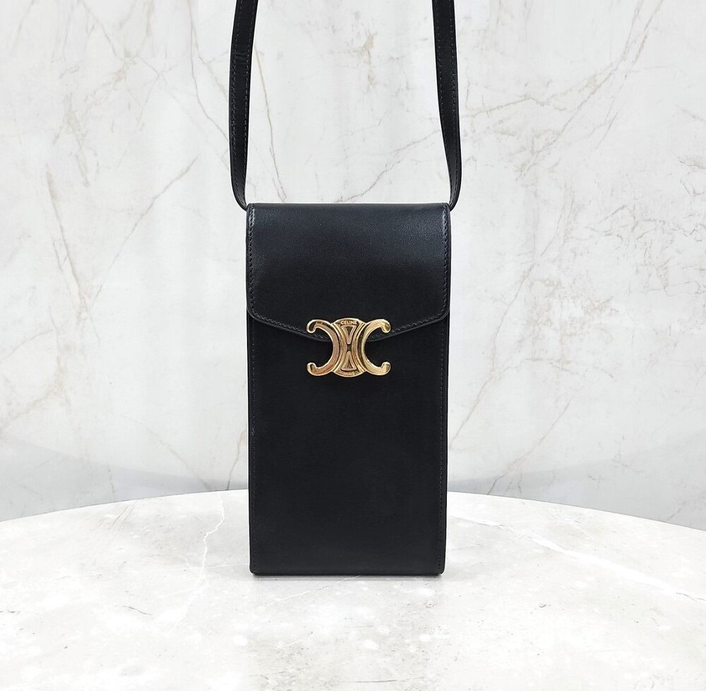 [럭스유] 셀린느 트리옹프 폰 파우치 숄더백 10K683DPV