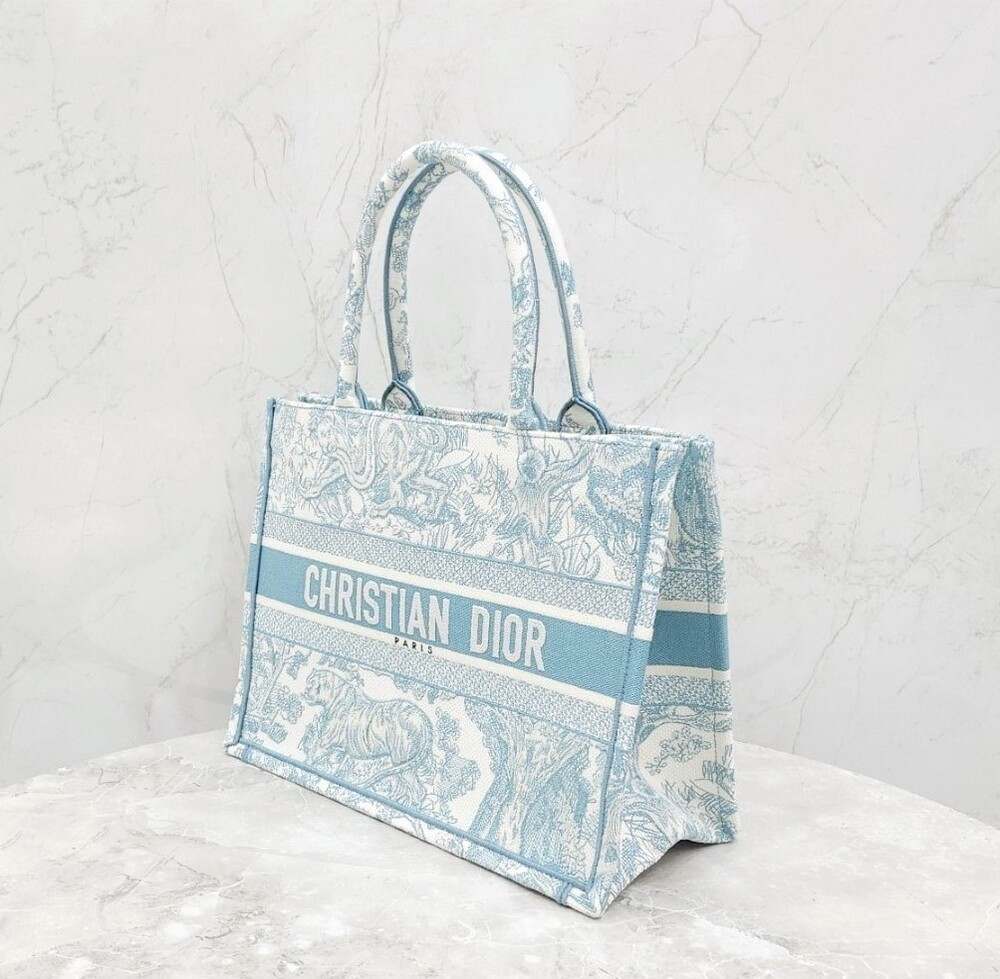 [럭스유] (새상품) 디올 트왈드주이 북토트 백 미디엄 블루 M1296ZTDT