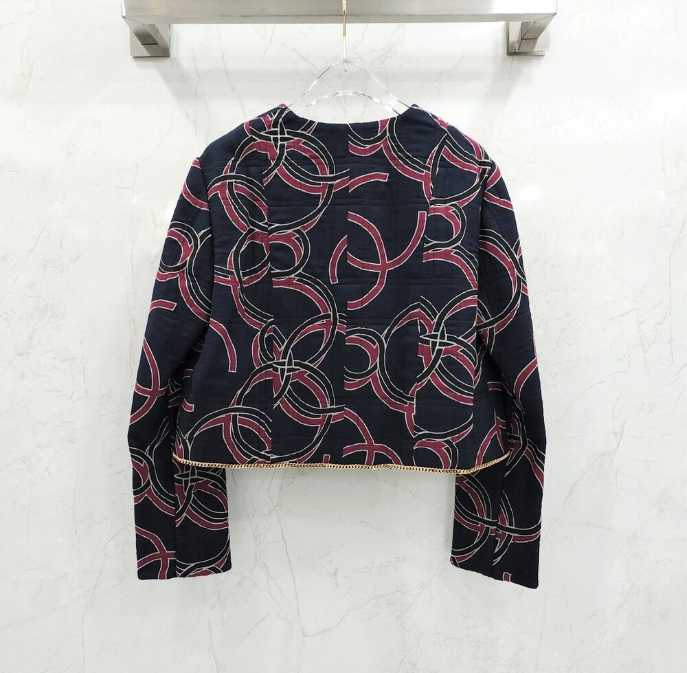 [럭스유] 40 / 샤넬 CC로고 쇼라인 실크 자켓 P74766