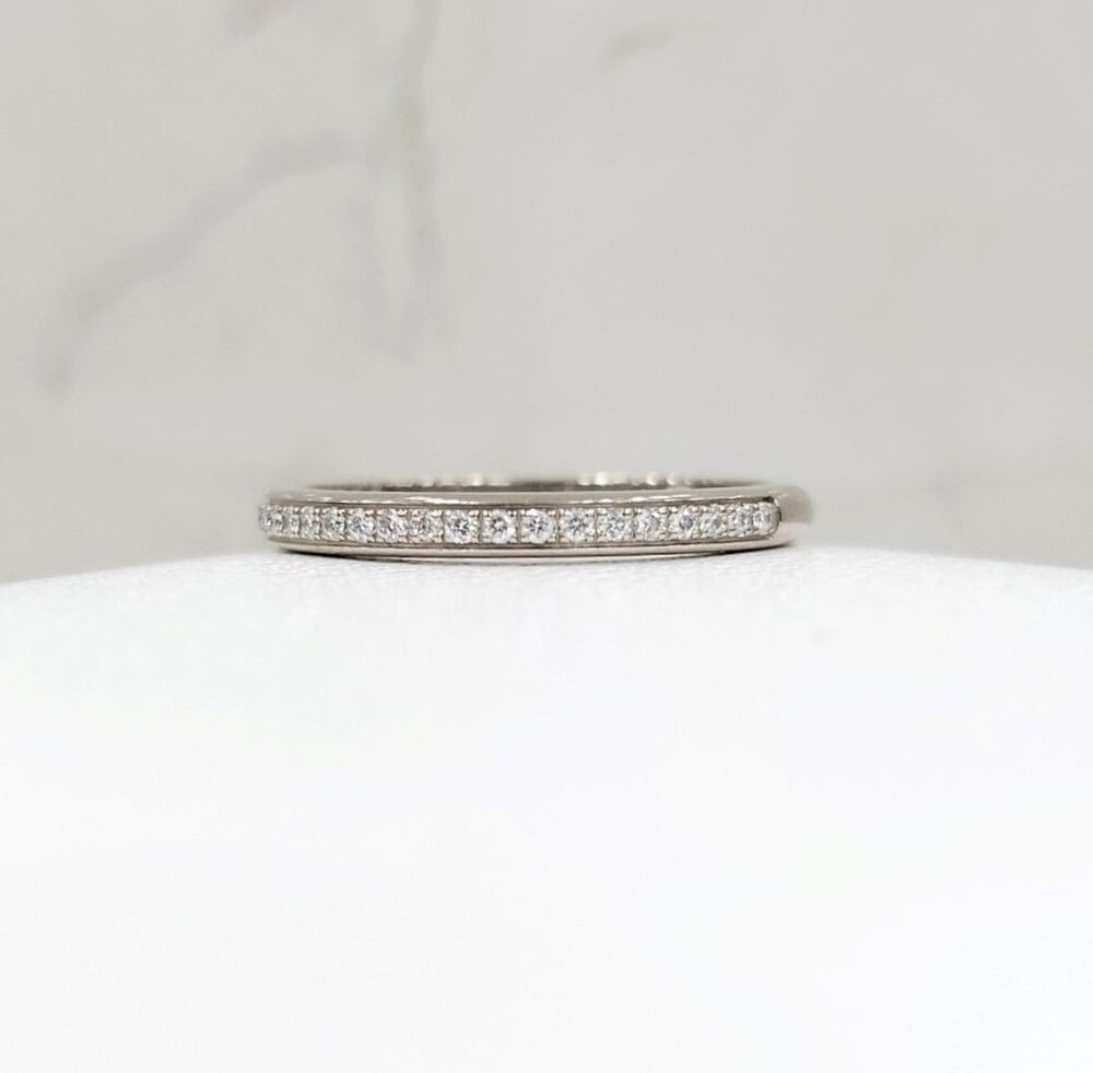 [럭스유] 불가리 다이아 화이트골드 로마 아모르 링 50호 361053