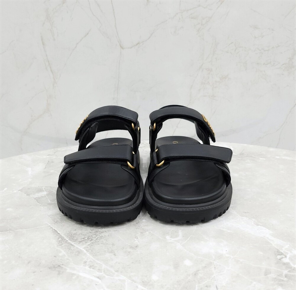 [럭스유] 38 / 디올 액트 벨크로 스트랩 샌들 KCQ547LAB