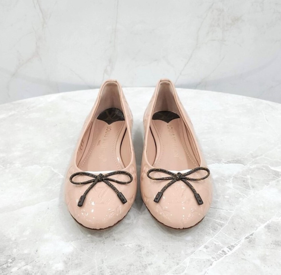 [럭스유] (새상품) 37.5 / 루이비통 니나 발레리나 플랫 슈즈
