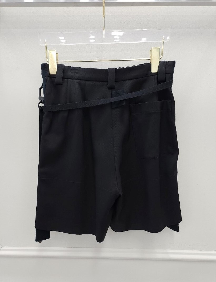 [럭스유] 36 / 루이비통 블랙 LV 드로스트링 반바지