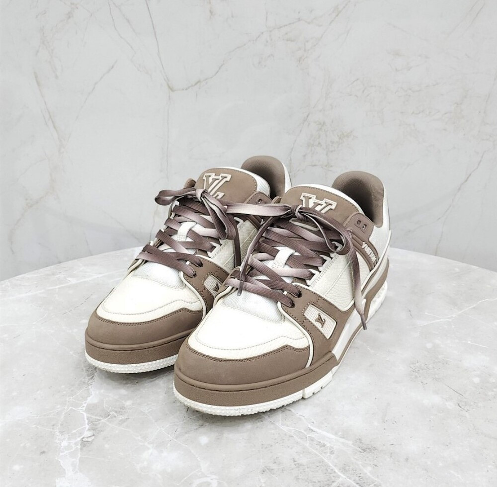 [럭스유] 8.5 / 루이비통 LV 트레이너 스니커즈 1ACWC0