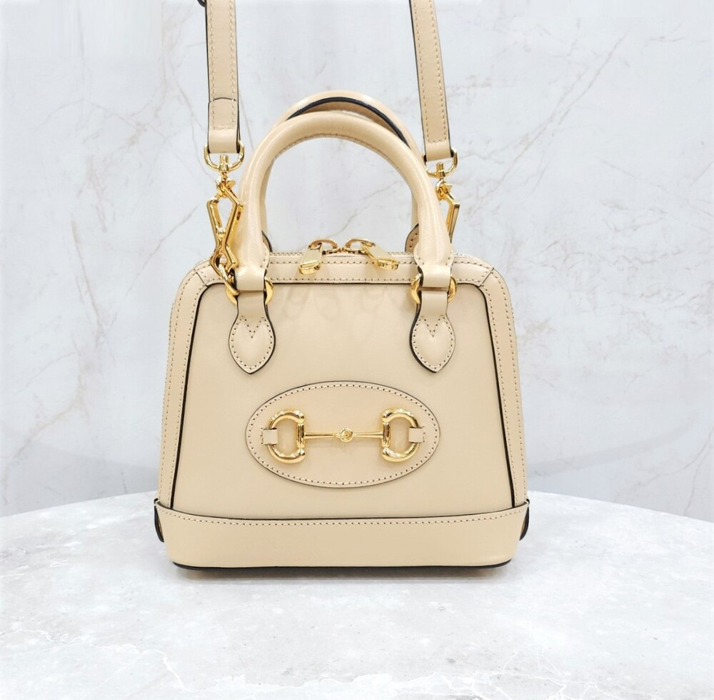 [럭스유] 구찌 홀스빗 1955 미니 탑핸들 숄더백 640716