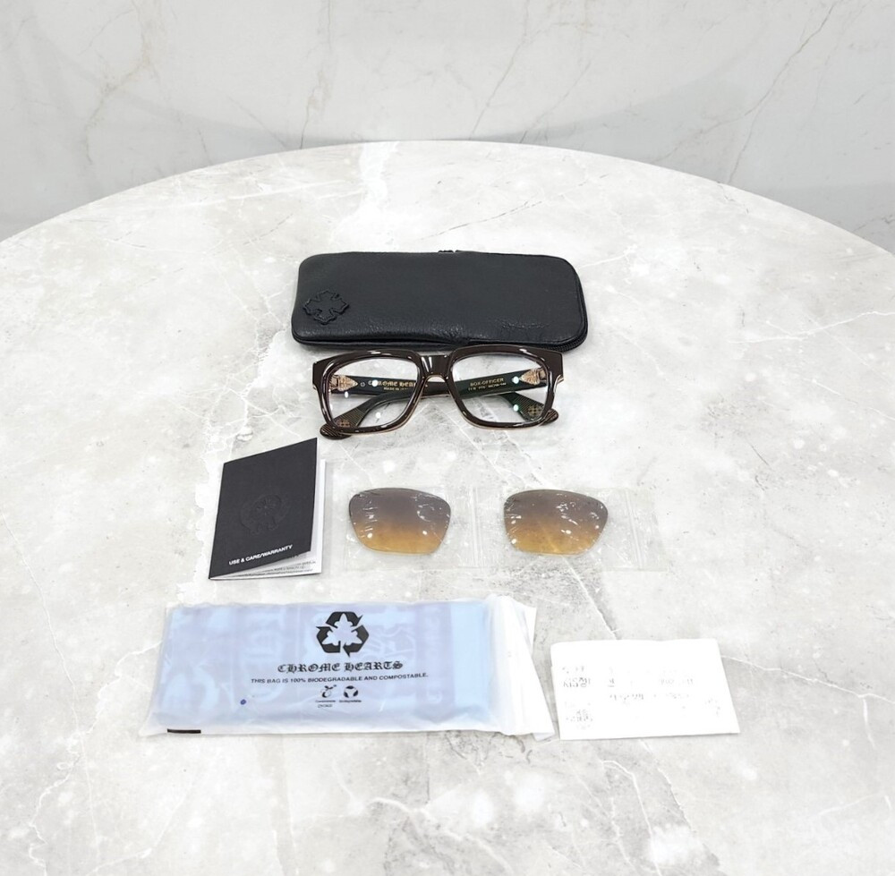 [럭스유] (새상품) 크롬하츠 박스 오피서 대거 안경