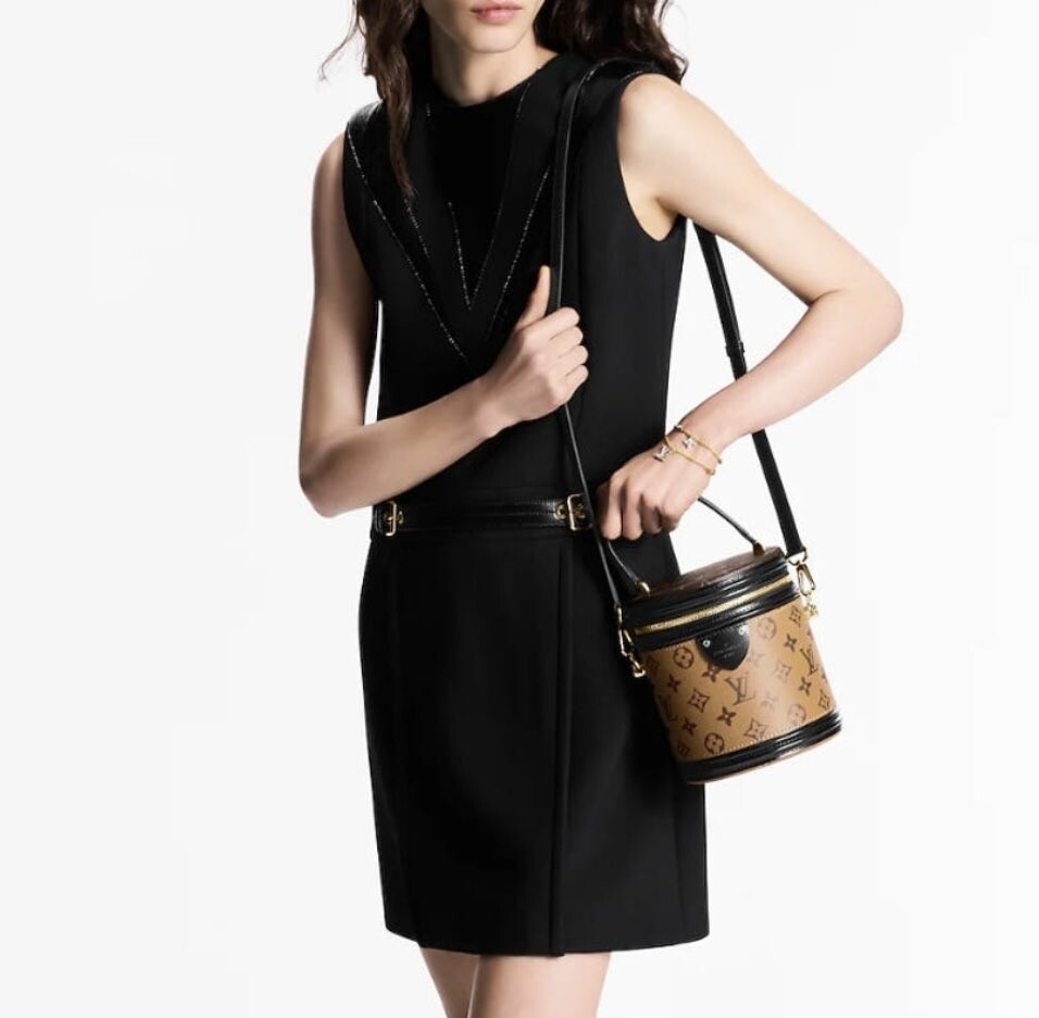 [럭스유] 루이비통 모노그램 리버스 캔버스 깐느 토트 숄더백 M43986