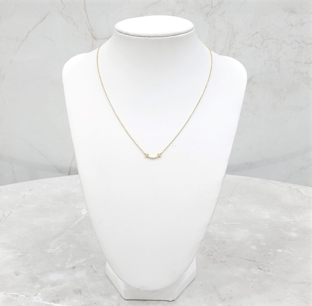 [럭스유] 티파니앤코 다이아 T 스마일 펜던트 목걸이 62617691