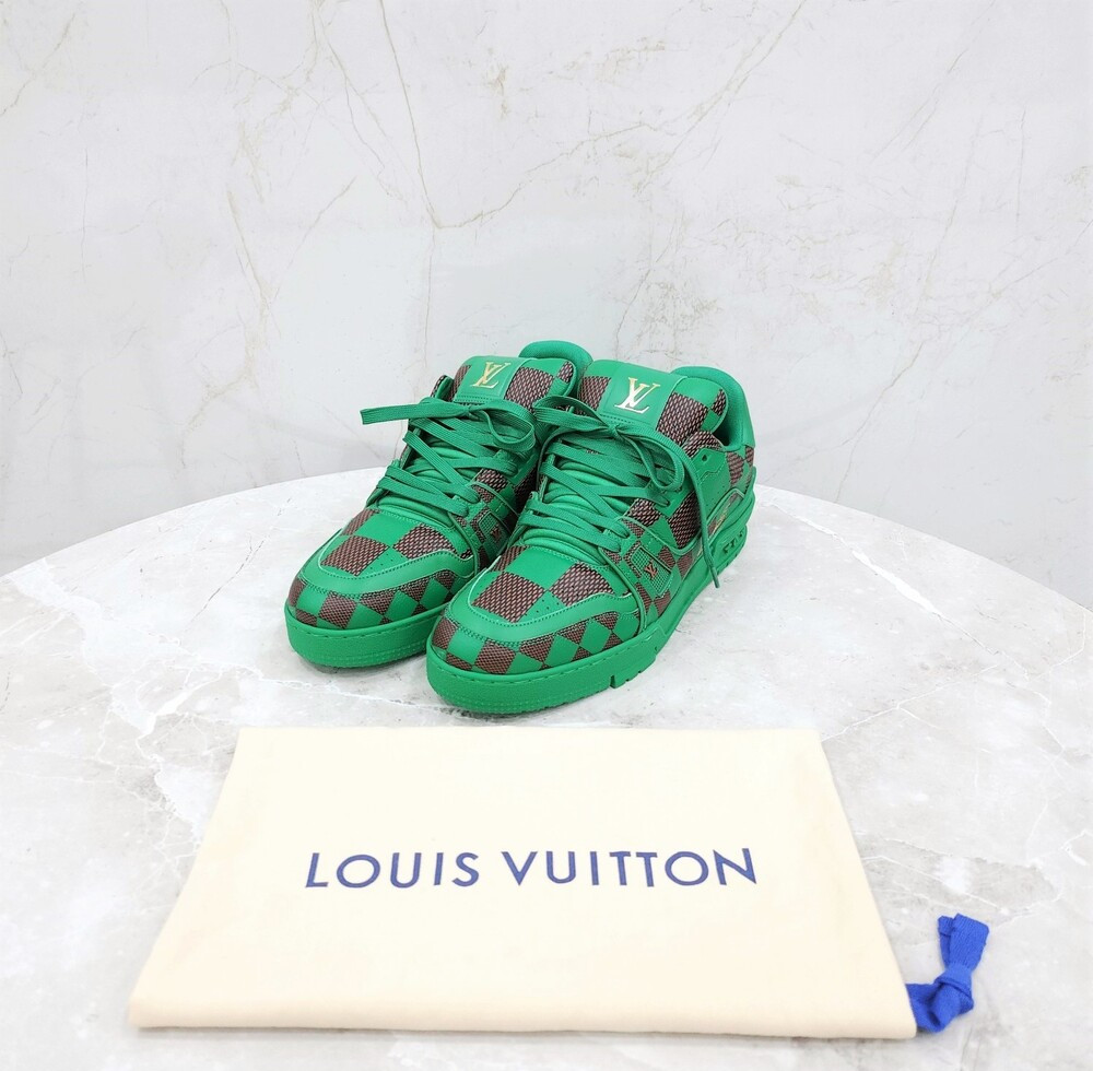 [럭스유] (새상품) 8 / 루이비통 퍼렐 LV 트레이너 다미에 팝컬렉션 스니커즈 1ACN5D