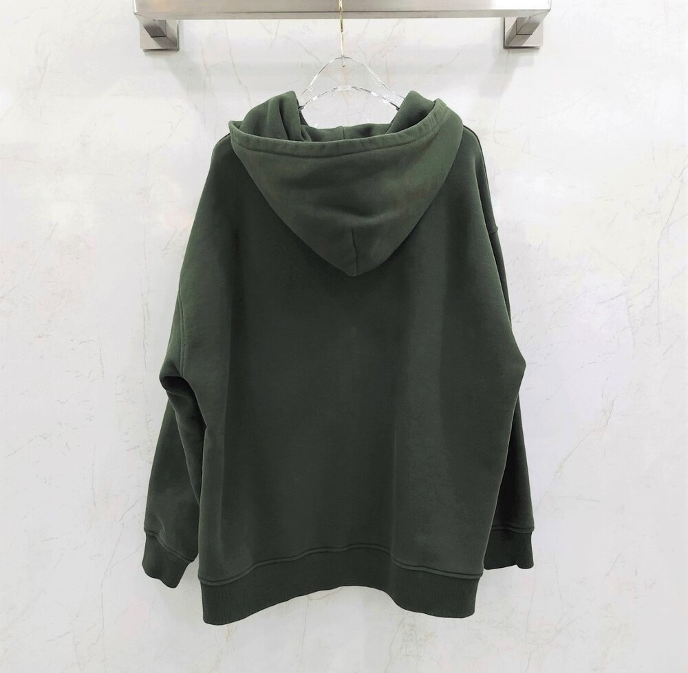 [럭스유] XL / 루이비통 3D 포켓 하프 지퍼 후드 티셔츠