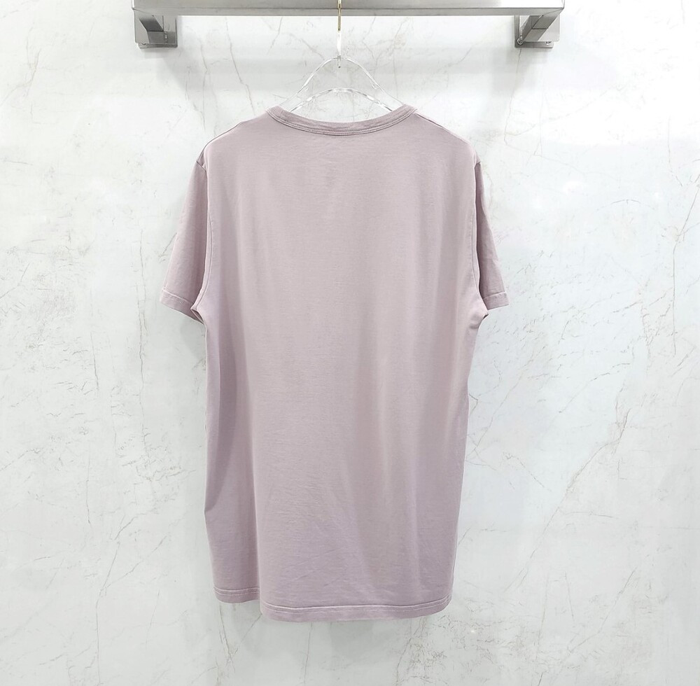 [럭스유] M / 디올 CD 로고 자수 아이콘 반팔 티셔츠 013J600A0677