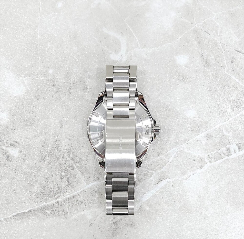 [럭스유] 태그호이어 아쿠아 레이서 300 검판 메탈 시계