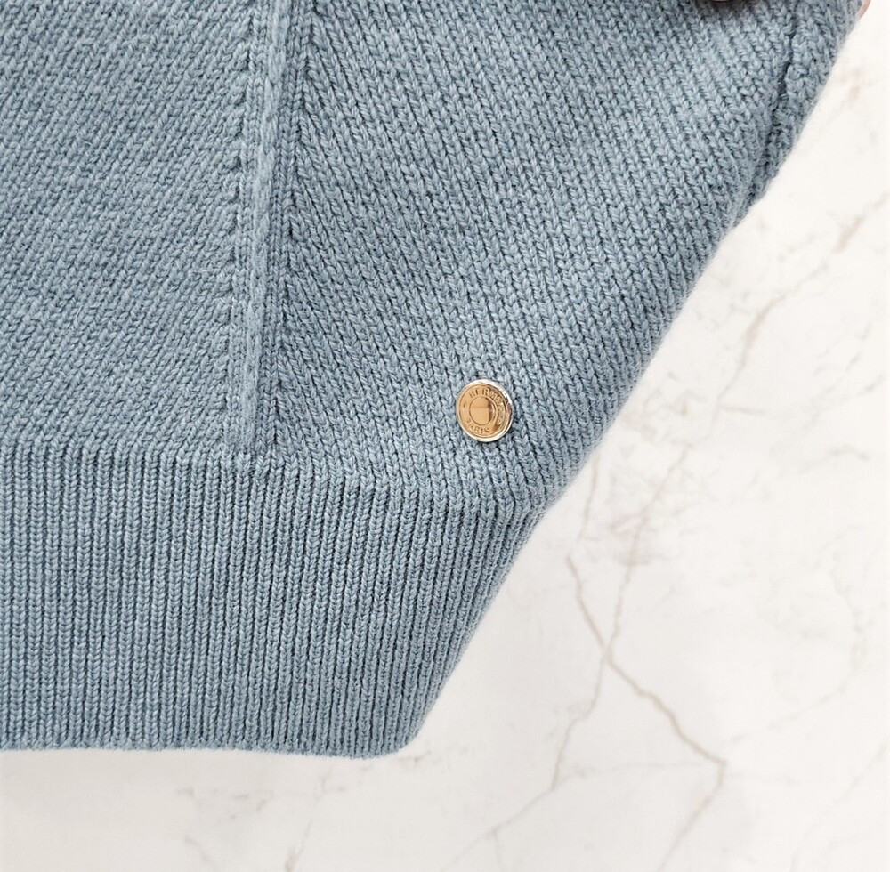 [럭스유] (새상품) 38 / 에르메스 캐시미어 니트 탑