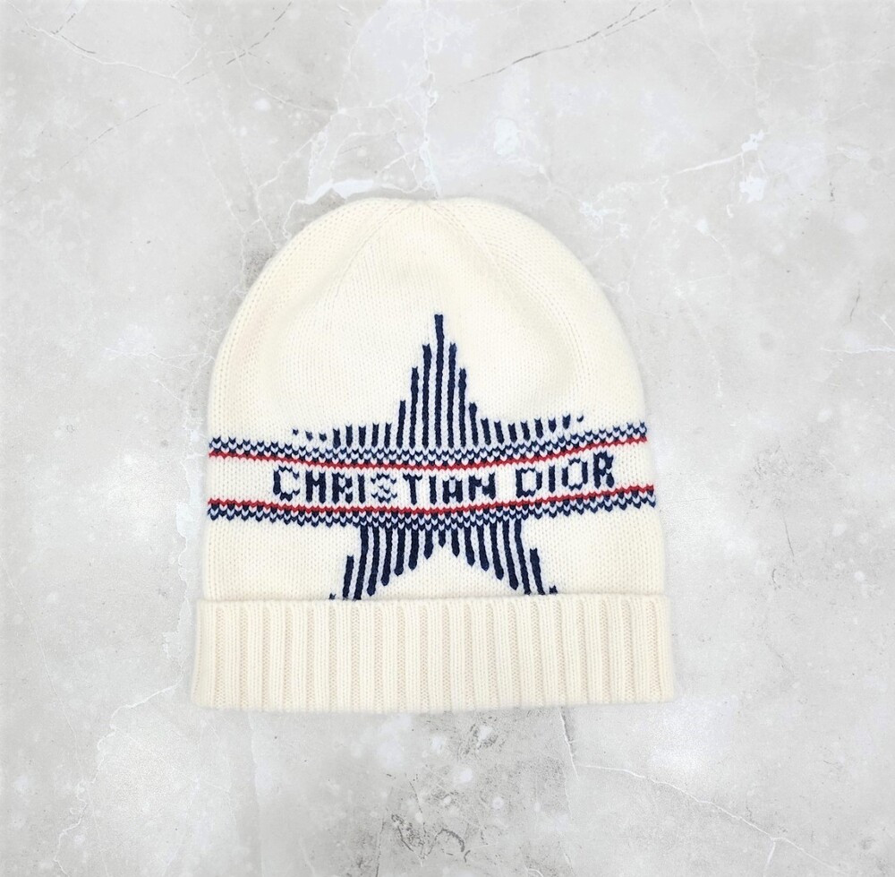 [럭스유] 디올 알프스 버터플라이 비니 울 캐시미어 41DAL700I030