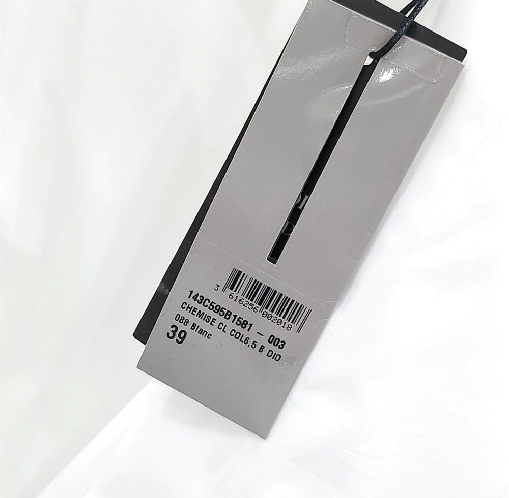 [럭스유] 39 / 디올 X 피터 도이그 화이트 자수 드레스 셔츠 143C595B1581