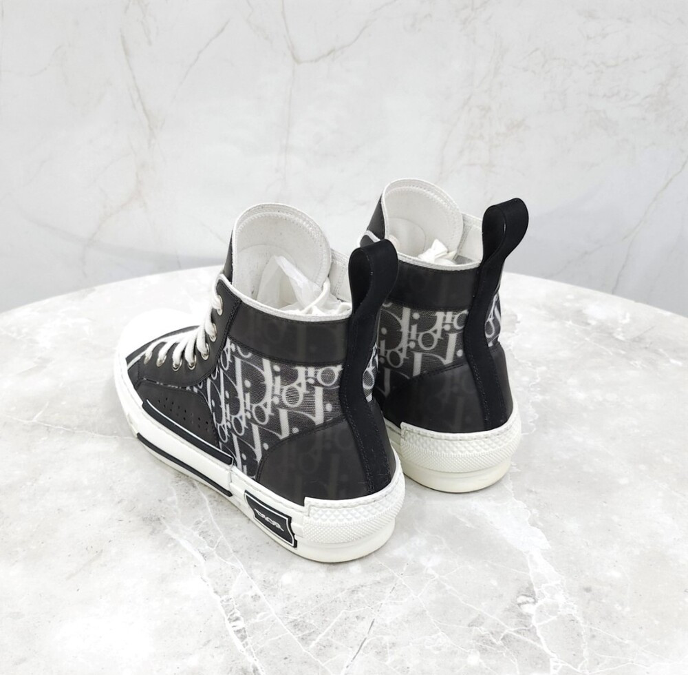 [럭스유] 38.5 / 디올 B23 오블리크 하이탑 스니커즈