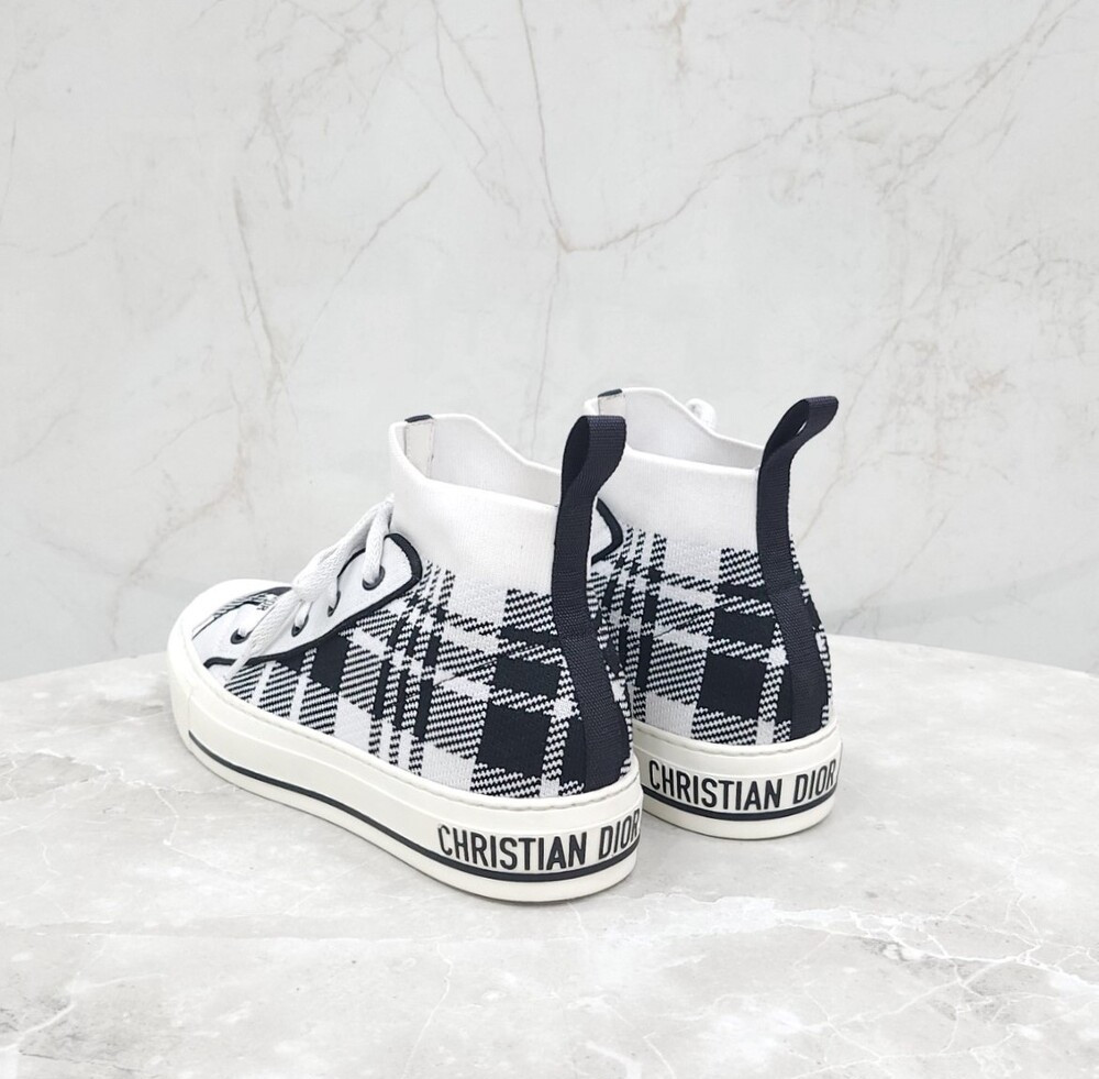 [럭스유] 36 / 디올 워크앤디올 체크 테크니컬 스니커즈