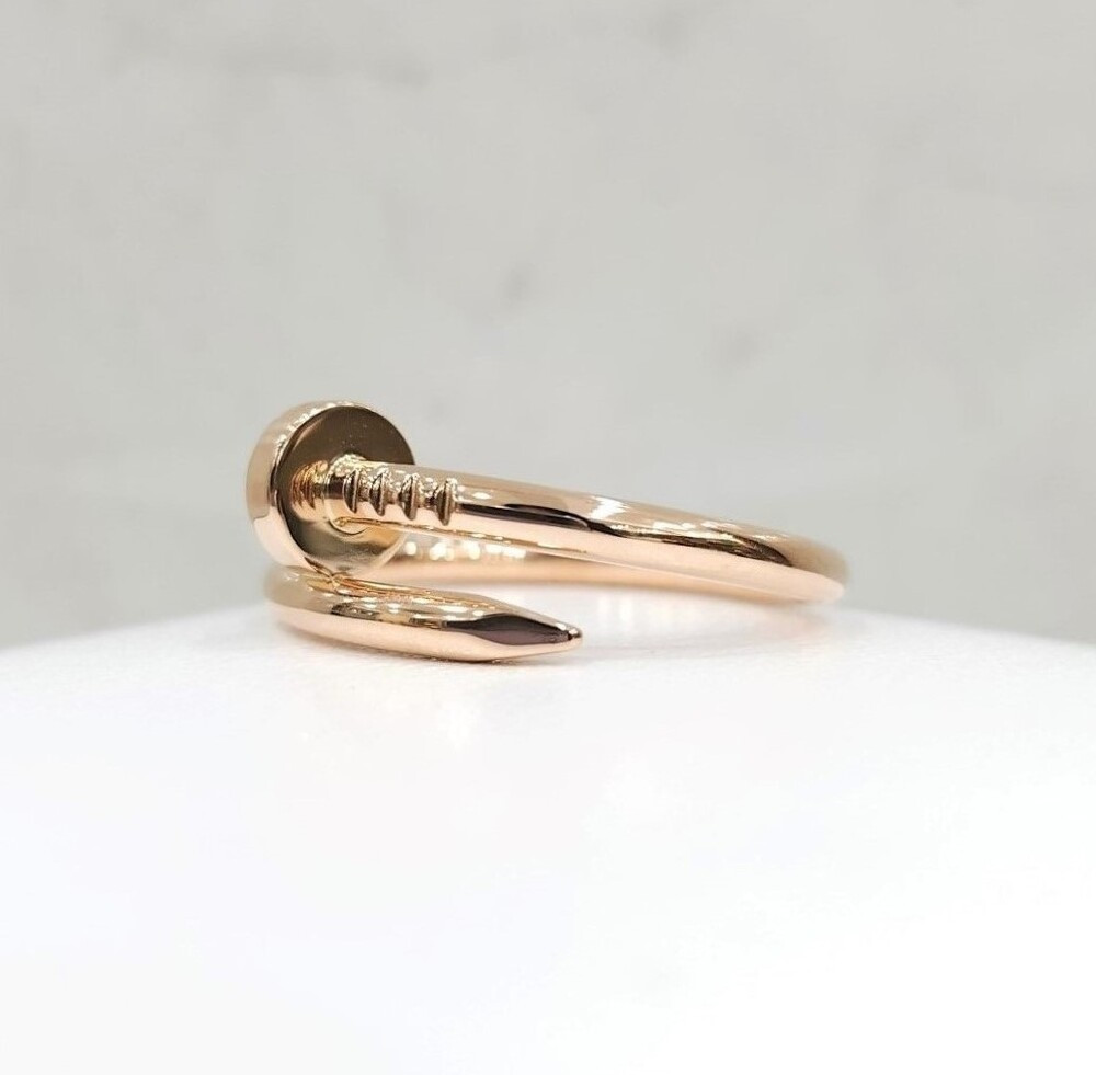 [럭스유] 까르띠에 저스트앵끌루 클래식 링 18K 핑크골드 66호