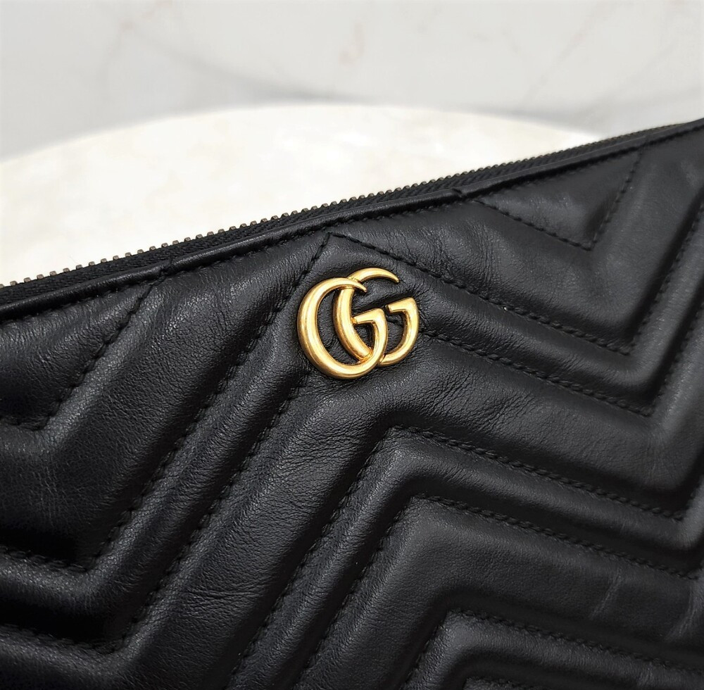 [럭스유] 구찌 GG 마틀라세 쉐브론 크로스백 523369