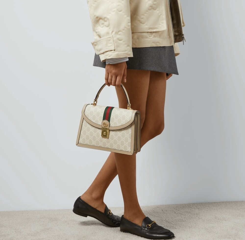 [럭스유] (새상품) 구찌 GG 오피디아 스몰 탑핸들 백 651055