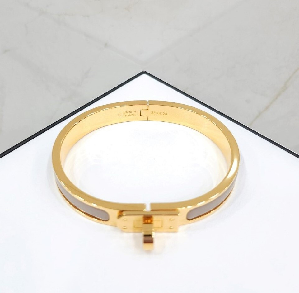 [럭스유] 에르메스 미니 클릭 켈리 팔찌 PM 마론글라쎄 H200004F