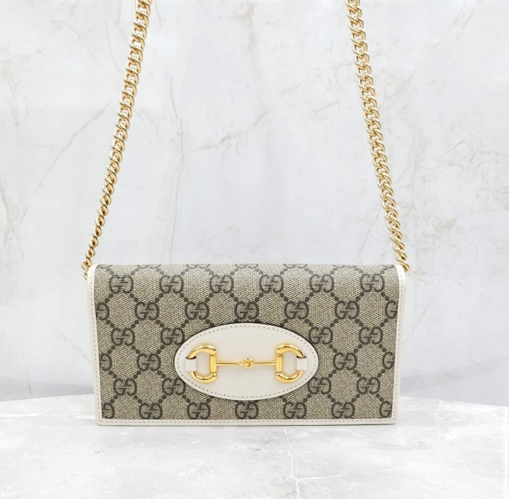 [럭스유] 구찌 1955 홀스빗 WOC 월렛 온 체인 크로스백 621892