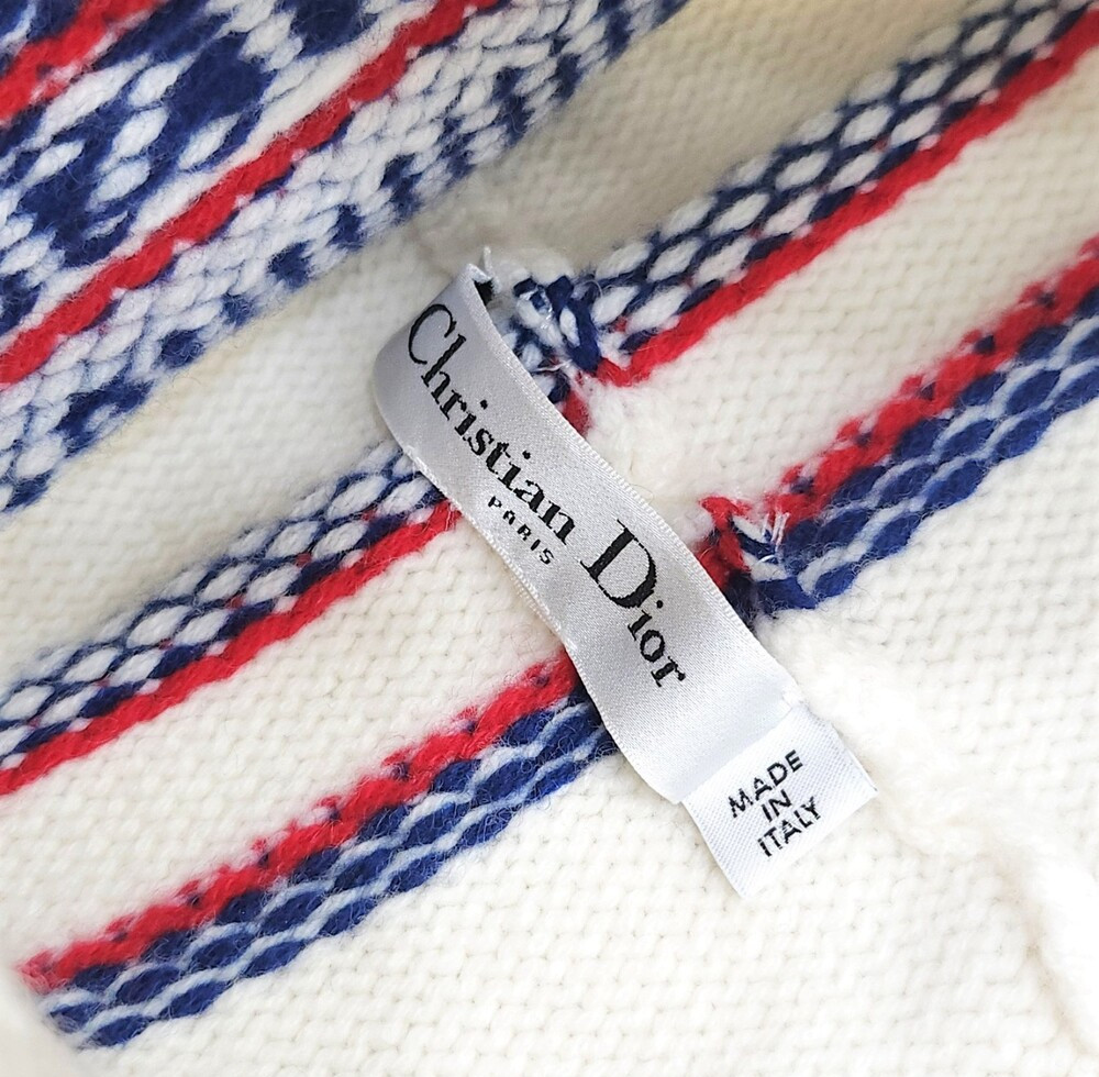 [럭스유] 디올 알프스 버터플라이 비니 울 캐시미어 41DAL700I030