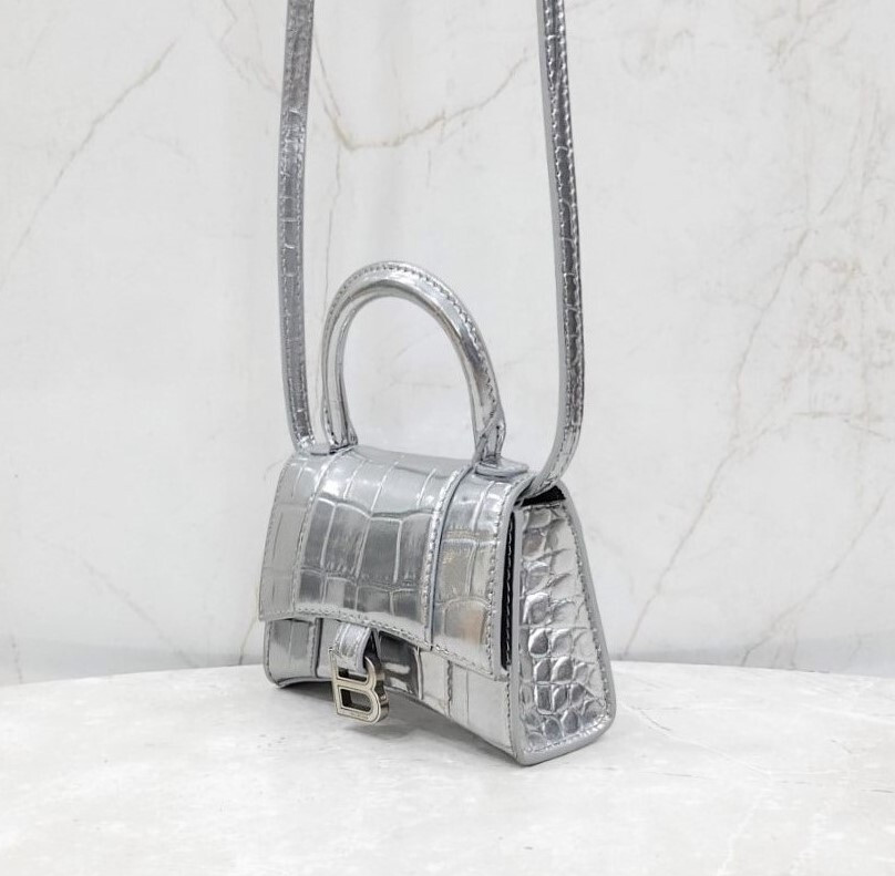 [럭스유] 발렌시아가 아워글래스 탑핸들 백 637372