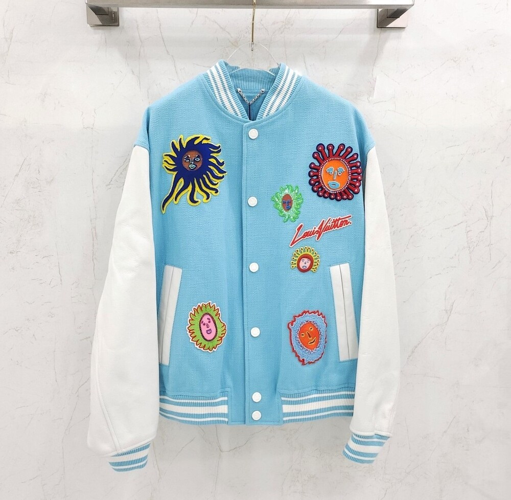 [럭스유] (새상품) 54 / 루이비통 X 쿠사마야요이 바시티 자켓 1AB8HC