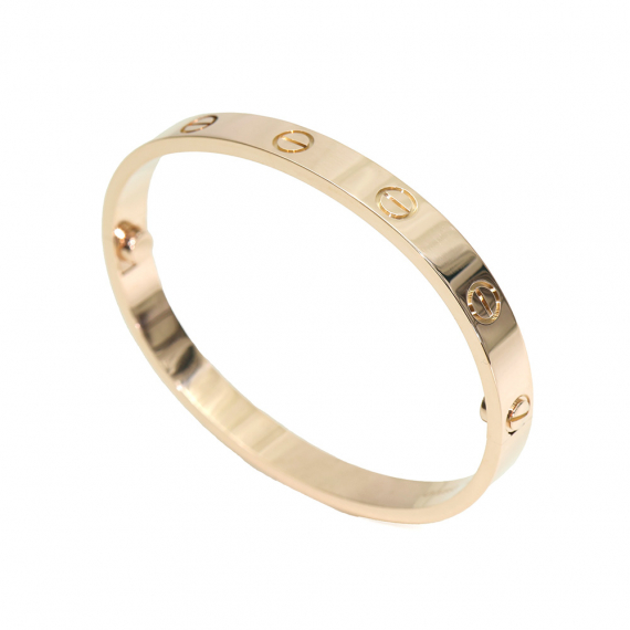Cartier(까르띠에) CRB6067416 18K 핑크 골드 러브 브레이슬릿 팔찌 16호