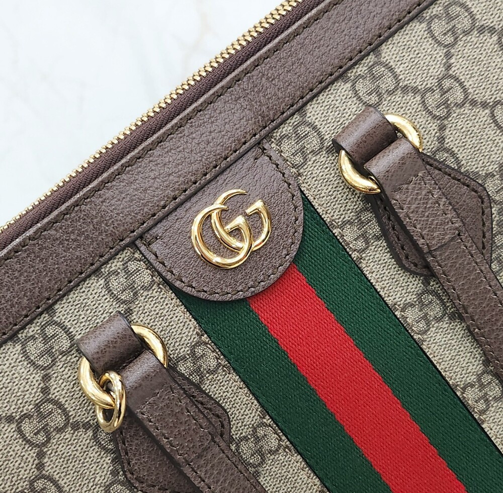 [럭스유] 구찌 GG 수프림 오피디아 토트 숄더백 524537