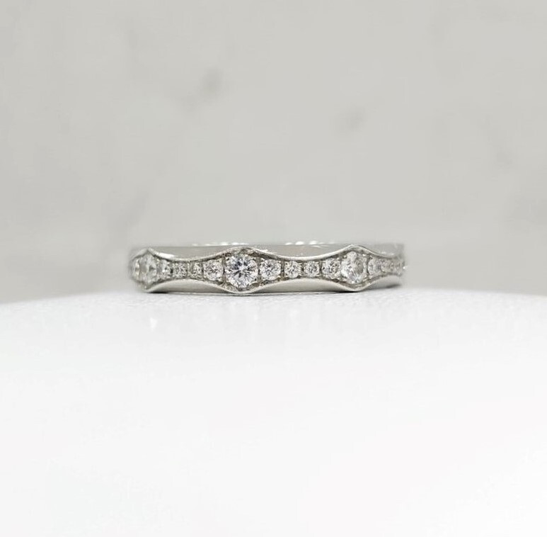 [럭스유] 불가리 다이아 풀파베 인피니토 웨딩밴드 링 54호