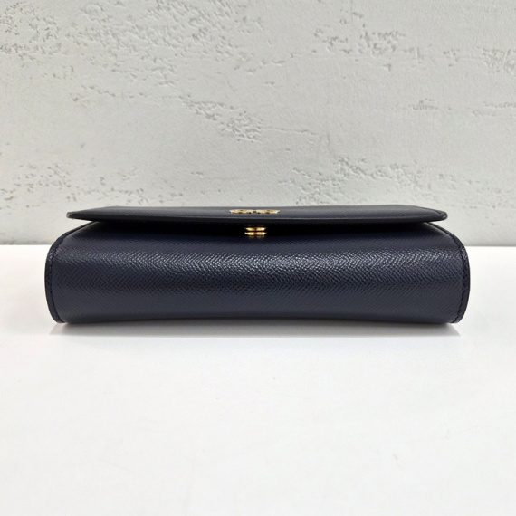 페레가모 간치니 미니 체인 크로스백 네이비 22-0017