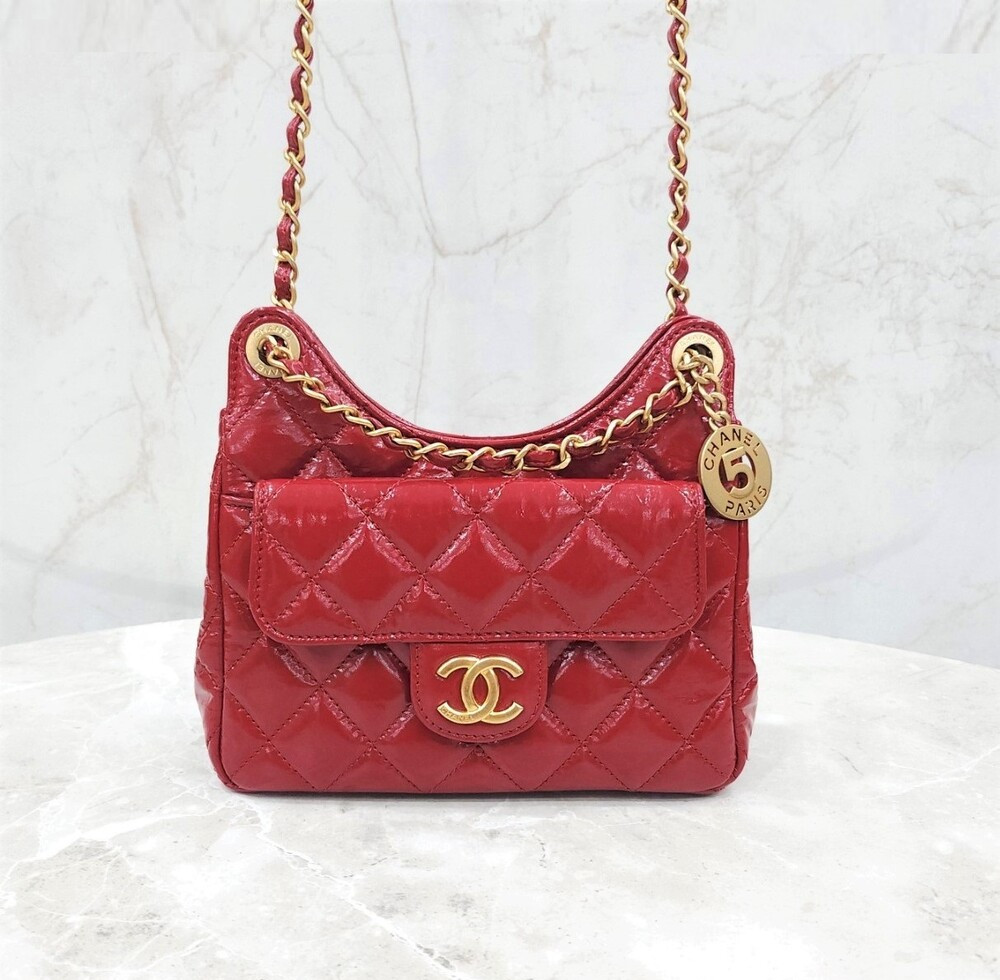 [럭스유] 샤넬 23C 포켓 페이던트 호보백 스몰 신형내장칩 AS3710