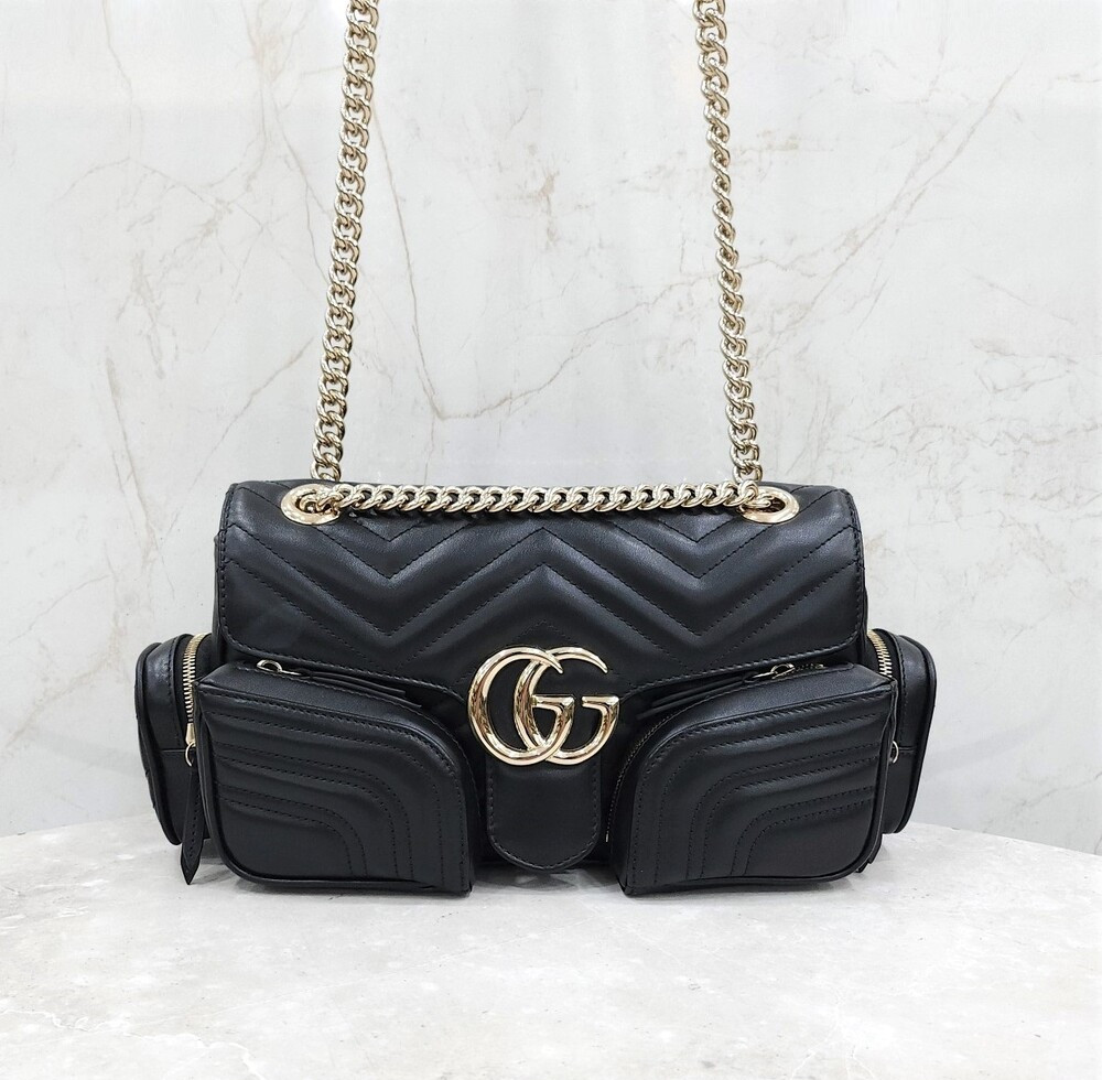 [럭스유] 구찌 GG 마몽 멀티 포켓 숄더백 스몰 795228