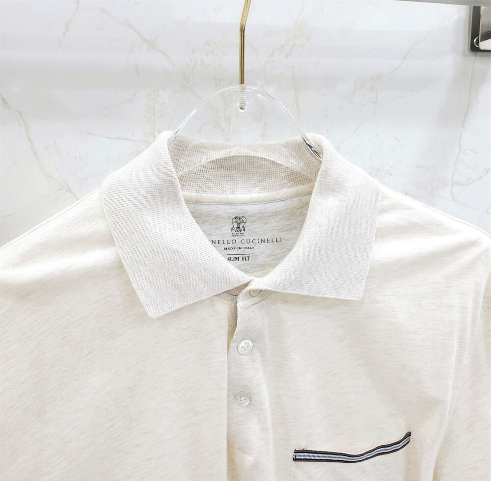 [럭스유] XL / 브루넬로 쿠치넬리 반팔 폴로 셔츠