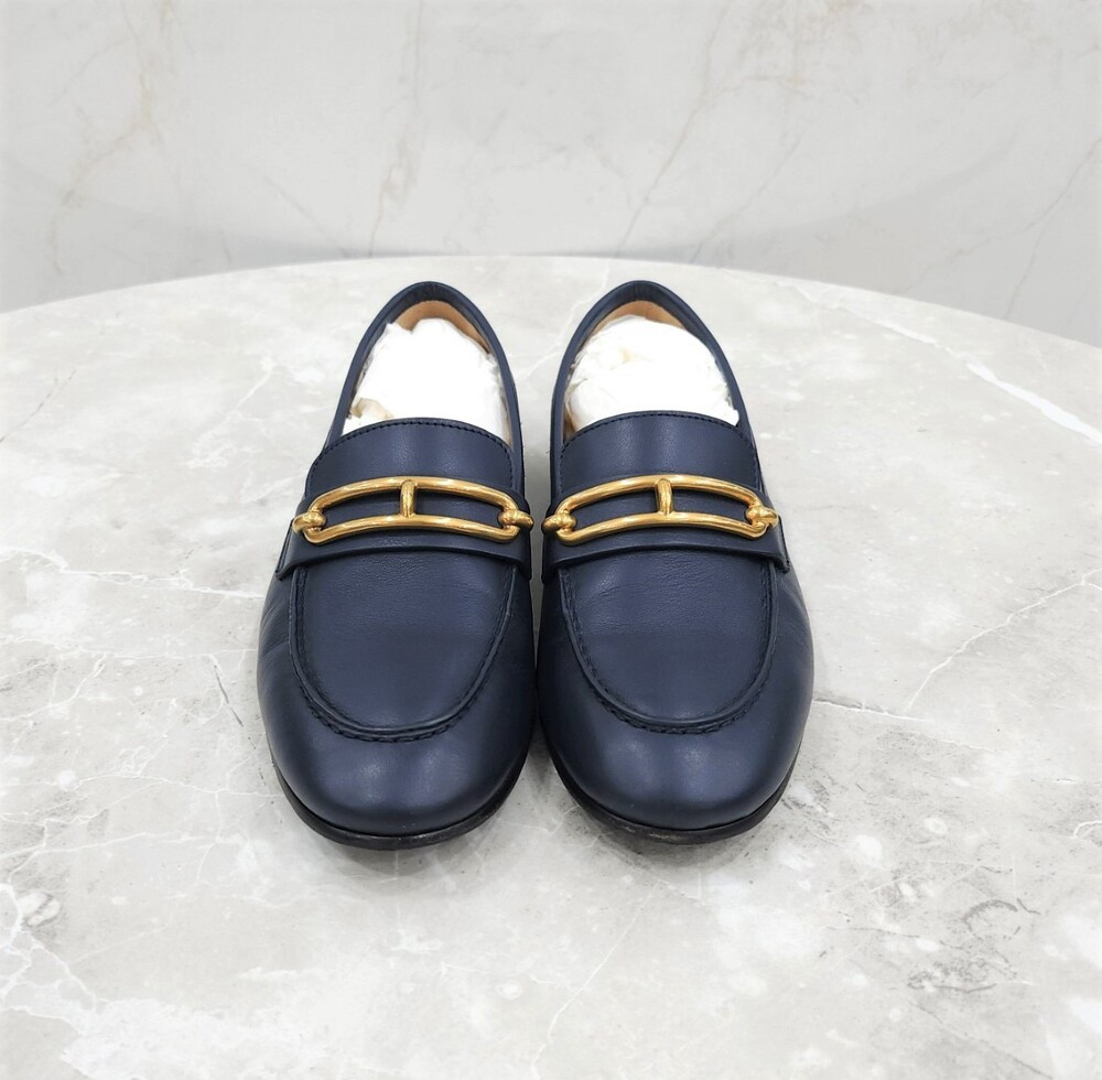 [럭스유] 36 / 에르메스 콜레트 레더 로퍼