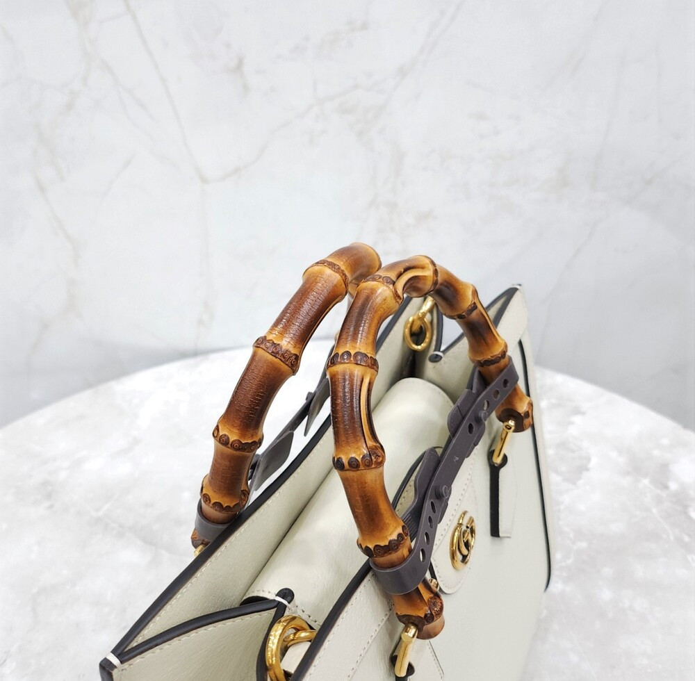 [럭스유] (새상품) 구찌 다이애나 뱀부 탑핸들 토트백 미디엄 702721