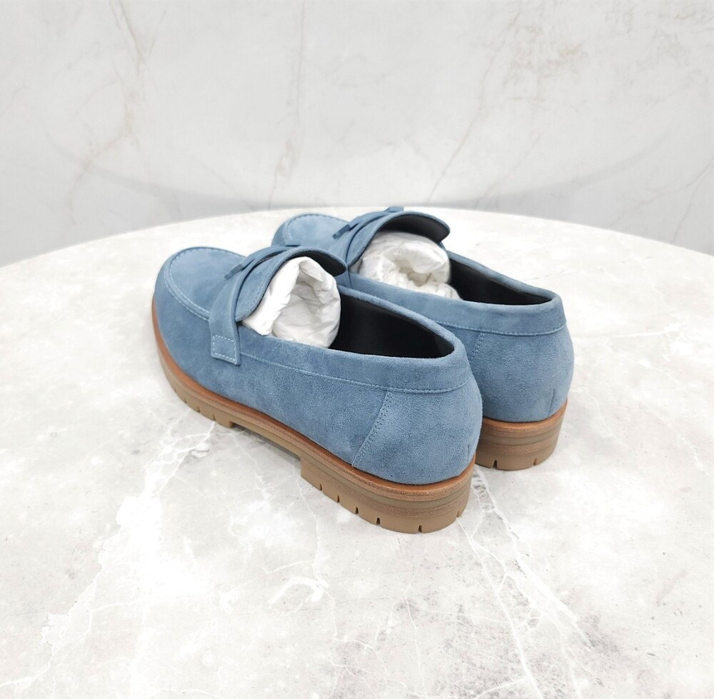 [럭스유] 36.5 / 에르메스 포부르 스웨이드 로퍼