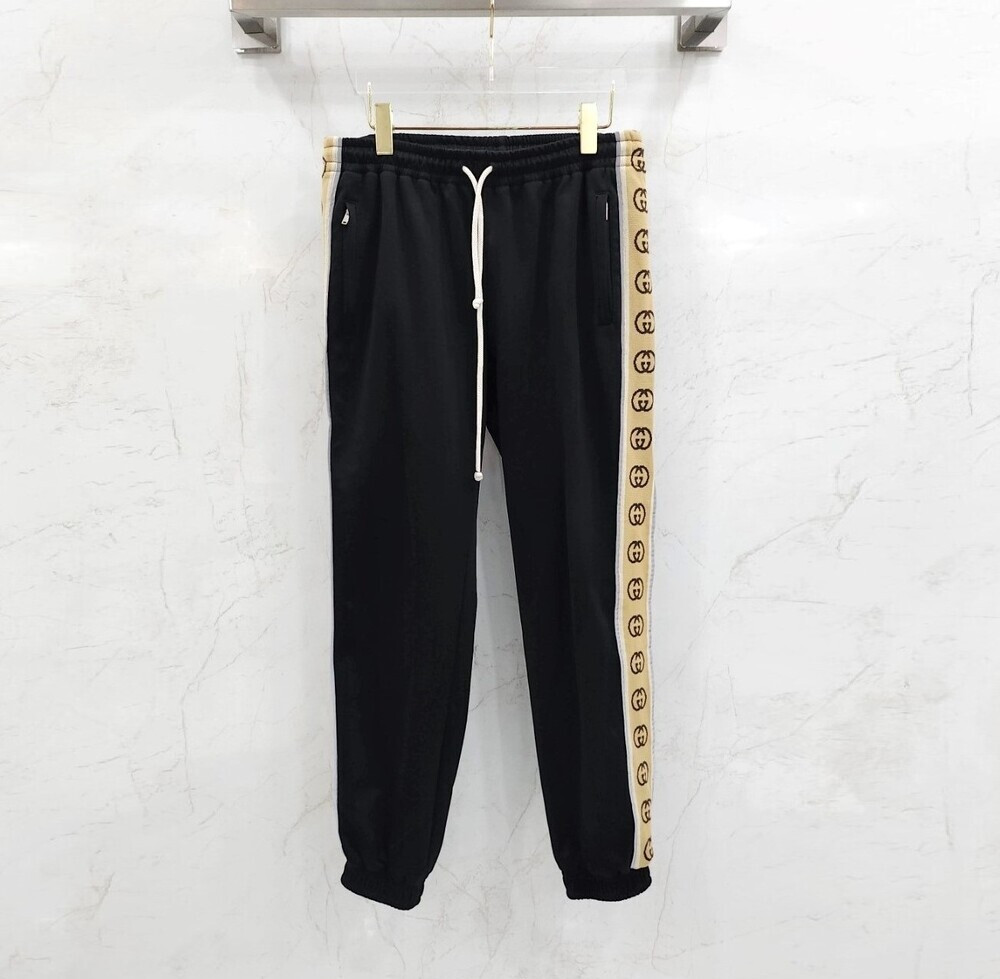 [럭스유] S / 구찌 GG 테크니컬 트랙 팬츠