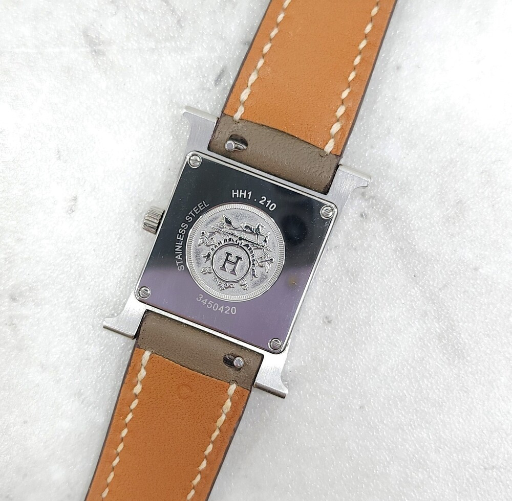 [럭스유] 에르메스 H 아워 스틸 시계 스몰 25mm