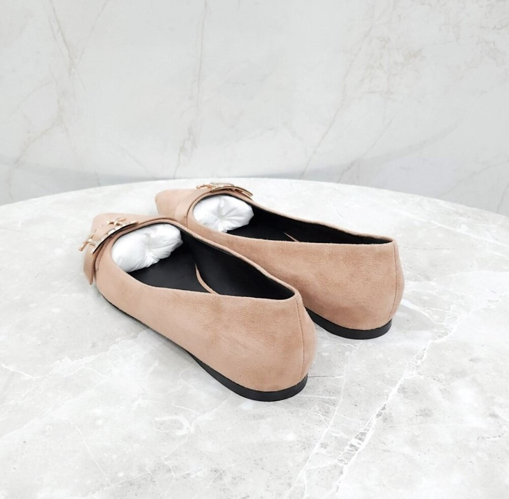 [럭스유] (새상품) 38 / 에르메스 두스 발레리나 플랫