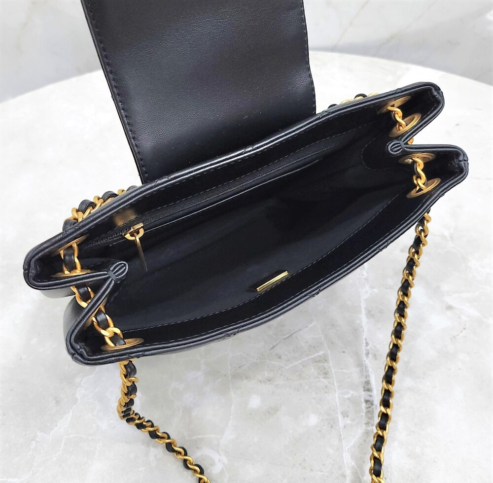 [럭스유] (새상품) 샤넬 24C 빅 CC로고 체인 숄더백 AS4596