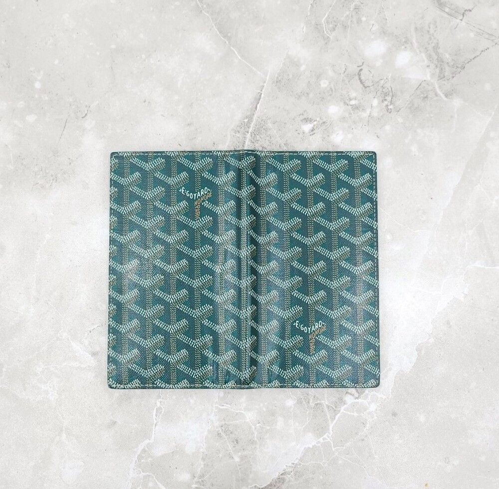 [럭스유] (새상품) 고야드 스페셜 그린 생로슈 장지갑 ARMROCH2