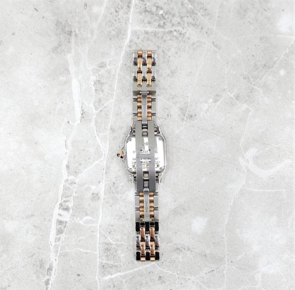 [럭스유] 까르띠에 다이아 팬더 드 까르띠에 콤비 메탈 시계 스몰 W3PN0006