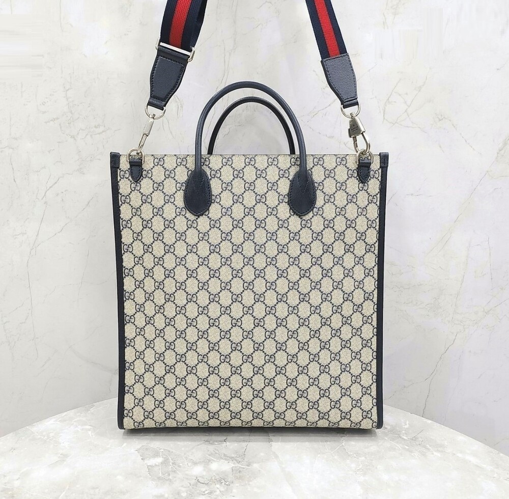 [럭스유] 구찌 인터로킹 G 미디엄 토트 숄더백